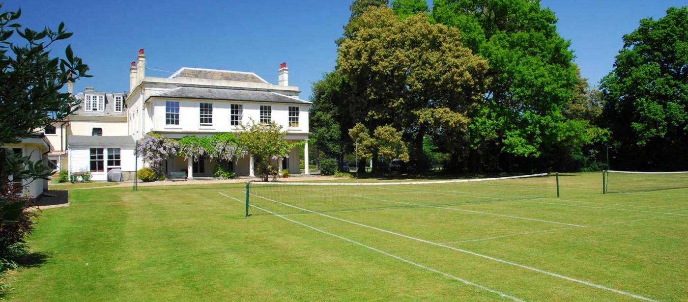 West Hill Park School Grass Tennis Courts